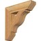 Ekena Millwork Funston Slat Rough Sawn Bracket, Western Red Cedar, 4"W x 18"D x 18"H BKT04X18X18FST06RWR - alternate 1